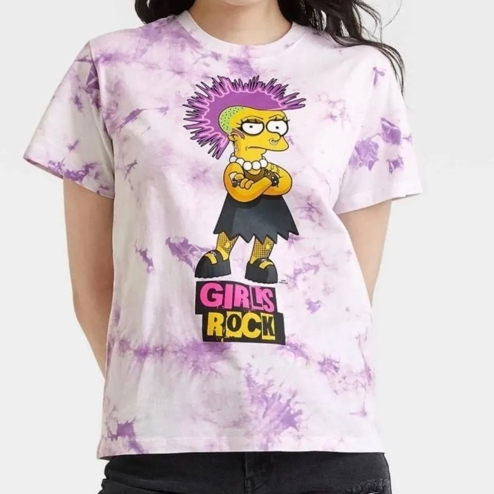 The Simpsons Lisa Graphic T-Shirt sz Small